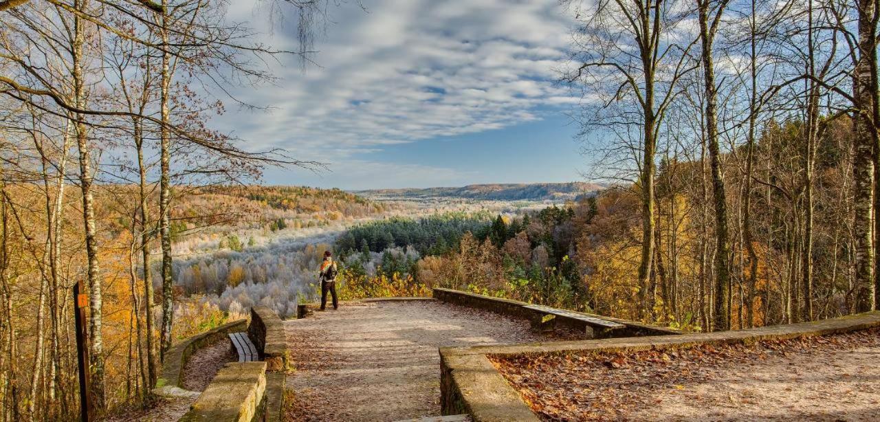 Glempings Klaukas Hotel Sigulda Buitenkant foto